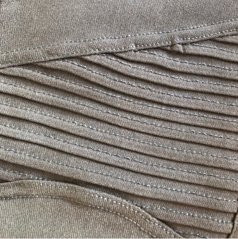 Charcoal Moto Jeggings - Picture 3 of 3